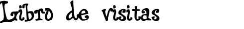 Libro de visitas