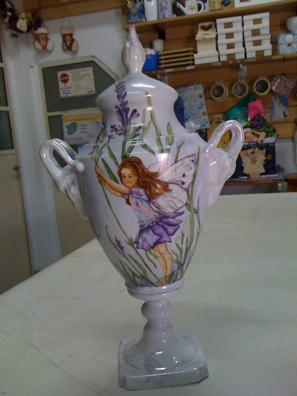 Flora Montevidoni-Pintura en Porcelana